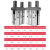 定制适用气动手指气缸平行气爪MHZL2-/MHZ2-16D/10D/20/25/32/40D/S MHZ2-10D