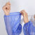防水套袖厂白色透明耐油pvc耐用袖套清洁防污厨房耐酸碱袖套. 蓝色透明款1双 黑色复合款1双