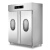 乐创（lecon）商用消毒柜热风循环高温柜餐具汤桶保洁柜消毒双门无磁不锈钢大容量 LC-XDR1500