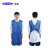 宇龙（YULONG）X射线防辐射服铅衣放射科防护用品铅衣单面无袖铅衣0.35mmbp 蓝色 XL 