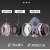 LISM日本重松防尘口罩U2k过滤面罩电焊工打磨矿工喷漆防烟尘呼吸面罩 配件活性炭棉100片