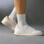 阿迪达斯 （adidas）女鞋2024夏季新款BREAKNET 网球文化运动休闲板鞋 IG6541 36