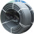 黑色HDPE高密度聚乙烯40硅芯管pe50穿线管25预埋盘管32 60 63 50硅芯管壁厚3.2mm 100米