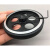编码器计米轮 长度测量计米器仪表轮子 铝合金测长仪计米轮 周长200(内孔7MM)