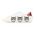古驰（GUCCI）女鞋女士Ace系列MysticCat印花运动鞋小白鞋白色 36.5