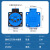 天时利  IP54国标五孔防水插座面板220v翻盖户外工业器具插座（5只装） 5孔黑色IP54 