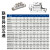 气管五通变径接头PKG气动塑料快插12-10-8-6-4mm大小头串联接管 黑色款颜色区分方便使用