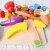 依旺切水果玩具木制水果蔬菜切切看切切乐磁性儿童过家家厨房玩具 55件果蔬桶装