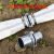 润华年农用水管接头对接水带铝接头快速水管接头大变小活接软管直接配件 4寸 一套