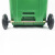 海斯迪克 户外垃圾桶 加厚环卫分类垃圾桶 塑料带盖垃圾箱 绿色120L带轮 HKT-393