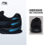 李宁（LI-NING）男鞋跑步鞋新款运动鞋子网面休闲透气减震跑步运动鞋 黑色（网面） 软底舒适 42