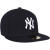 美职棒（MLB）棒球帽New York Yankees平檐羊毛海军蓝舒适3075897 single 6 7/8(适合头围54.9cm)