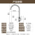 四季沐歌（MICOE）水龙头厨房304不锈钢拉丝冷热360°旋转洗菜盆洗碗池水槽龙头 【20万+用户测评】 带80cm软管
