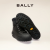 巴利（BALLY）男士秋冬黑色时尚皮革雪地靴6301599 黑色 39