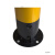 金能电力 安全工器具专家 门型杆防撞柱可折叠黑色喷漆黄色加反光条一层300二层850直径90长800