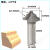 工刀具双边双R线刀古典线型装饰刀雕刻机木工刃具铣刀圆角刀 1/2*3/4