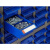 知旦 元件柜 30抽蓝色工厂单位螺丝工具柜电子元件柜抽屉式物料样品收纳柜整理柜效率柜D258
