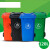 100升120 240L超大号户外垃圾筒工业垃圾桶带盖塑料特大环卫大型 25L无盖(灰蓝绿红备注)