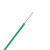 金龙羽 国标铜芯电线 单芯单股硬线电缆 BV-4平方电源线 100米/卷 绿色