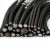 高柔性拖链电缆线TRVV7 81012 14芯0.15-2.5平方自动化信号控线 TRVV7*0.15平 黑色 1米