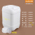 水杉10L乳白色堆码桶SS塑料桶双氧水专用桶工业级酒桶香精桶