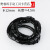 缠绕管电线保护套包线管4 8 10mm黑白色PE螺旋塑料缠绕带绕线管 12mm黑色