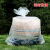 承琉塑料袋平口袋子特大号防潮内膜透明薄膜包装收纳一次性白色塑料袋 120*130厚50个