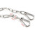 金固牢 304不锈钢链条 铁链子链条户外晾衣链防风铁链 链条3m+弹簧扣(2个) KBT-11
