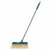 【精选好品】 扫把簸箕套装 轻便扫帚簸箕组合 软毛扫地笤帚带梳齿两件套 浅绿色