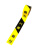 筑采（ZHUCAI）一次性PE注意安全警示带 40米 7丝经济款 黑黄警戒线 3卷一组