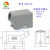 HDXBSCN重载连接器航空插HEE-010-MC/FC10芯16A冷压针压接定制 H6B-TS-RO