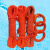 水上救生绳漂浮救生绳救生圈安全抛绳救援装备消防应急救生漂浮绳 12mm30米+安全钩+手环