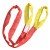 环型柔性吊带8吨10T12t圆形吊装带 起重吊带 彩色圆套吊绳 8吨2米双扣