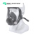 LISM防尘口罩电焊面罩工业粉尘打磨消防透气体喷漆仿甲醛化工防毒面具 单独面具主体一个