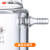 三口夹套反应瓶具溢流口250ml500m/1000ml/2000mll双层夹套反应器三口夹套双层反应 内圆外平1000ml 上口溢流24#*3带下进液口