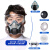 防尘口罩防工业粉尘面罩打磨装修全脸灰粉口鼻罩透气面具头罩 6200双罐防尘面具+防雾大眼