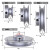 三角带皮带轮A型单槽铝合金电机马达主轴传动带轮橡胶三角皮带盘 A型单槽外径60mm孔径19mm