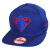 美职棒（MLB）男士3D刺绣超人脸徽标时尚棒球帽202859(NE)潮牌 Royal Blue ADJU