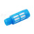 真空用塑料消声器PSL蓝色1/2/3/4/6分1寸电磁阀消声器气动消音器 塑料消声器1分螺纹（10个装）
