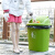 特大号户外垃圾桶 带盖家用厨房垃圾桶小区环卫垃圾箱办公室商用不含税运 无盖65L卡其色