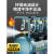 绿一（lu yi）无油空压机静音工业级气泵空气压缩机小型220V便携木工高压打气泵 1590W-电磁阀-12LAI智能微