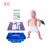 冠邦高级婴儿童心肺复苏模拟人婴儿梗塞气道梗塞及CPR训练模型  婴儿心肺复苏(触摸大屏+打印) 