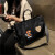 袋鼠（KANGAROO）香港品牌2024新款收纳袋大容量时尚简约手提行李包百搭便携旅行包 黑色小号防伪码 购物小票 大
