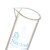 RICH LAB BRAND塑料量筒50/100/250/500/2000ml进口PP普兰德刻度量杯 蓝线刻度 100ml BR34838