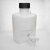 塑料放水桶实验室蒸馏水桶5L下口瓶HDPE龙头瓶10L耐酸碱储水桶25L 塑料放水桶 10L 白盖+龙头