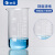 蜀牛 高硼硅耐高温加厚刻度玻璃 高型烧杯 高型玻璃杯 化学实验器材 100ml（4个）