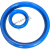 DN活接头密封圈/蓝色硅胶DIN密封垫片/卫生级O型圆螺纹焊接活接垫 白硅胶 DN32