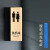 卫生间发光门牌订制洗手公共厕所灯箱男女标识双面定制LED指示牌 侧装-接电13x27cm女-款 0.1x0.1cm