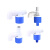 家用水塔浮球阀自来水阀门开关全自动上水 液位控制器水满自停阀 4分外装（侧进水）蓝色
