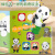IGNB新款熊猫魔法印章贴纸女孩子玩具儿童卡通盖章奖励2贴画4-6岁以上 印章+100张贴纸+本子